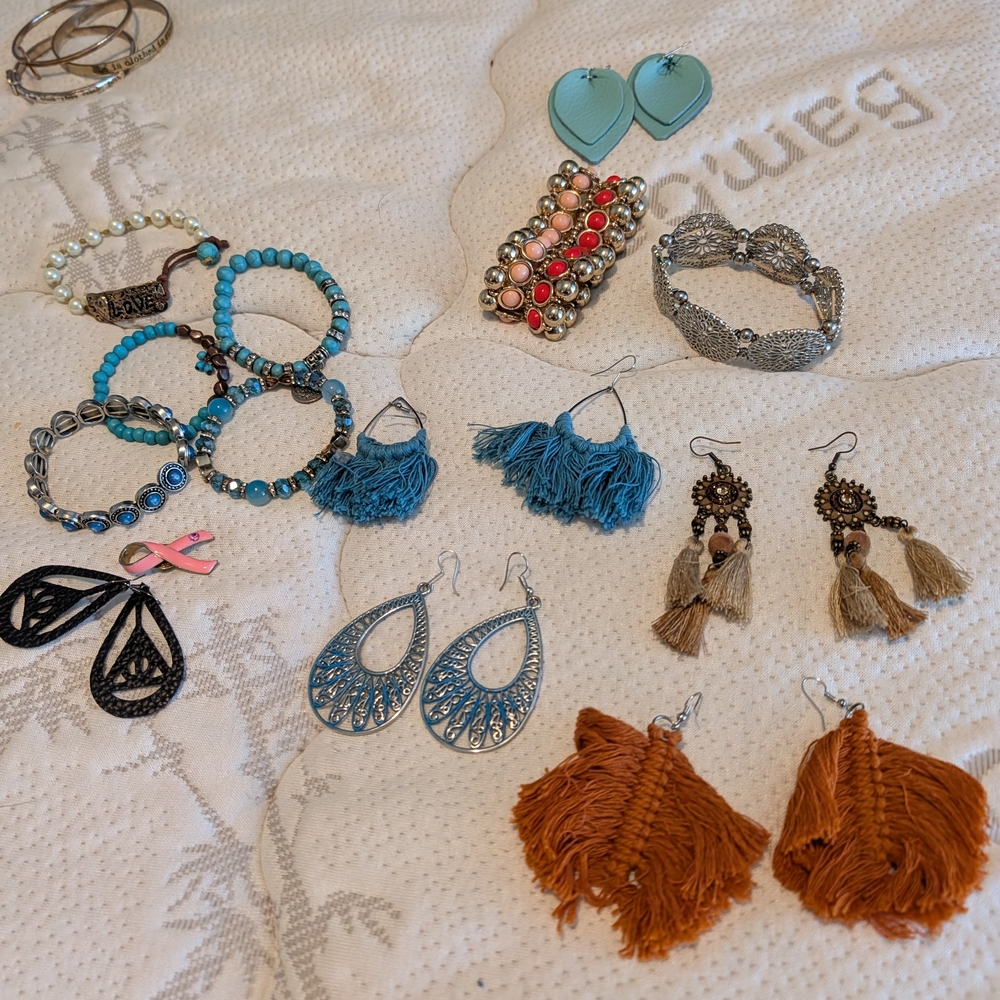 Earrings Lot Eclectic